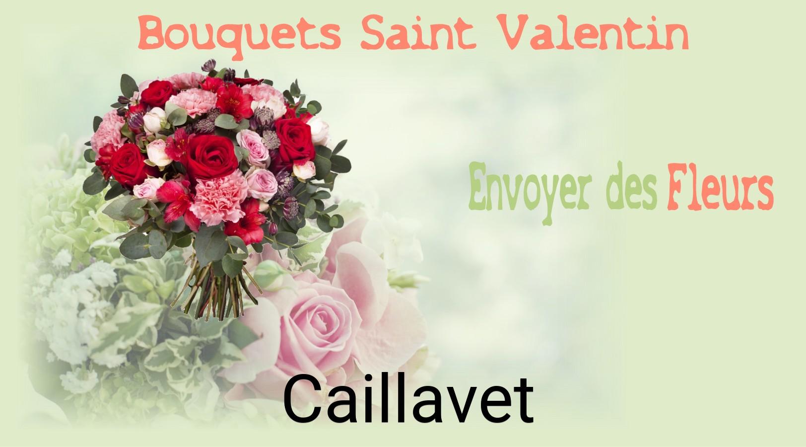 Roses de Saint-Valentin livrées à Caillavet